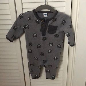 Long sleeve baby romper